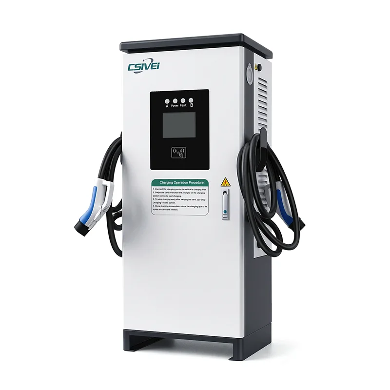 50KW EV kargagailua DC kargatzeko geltokia