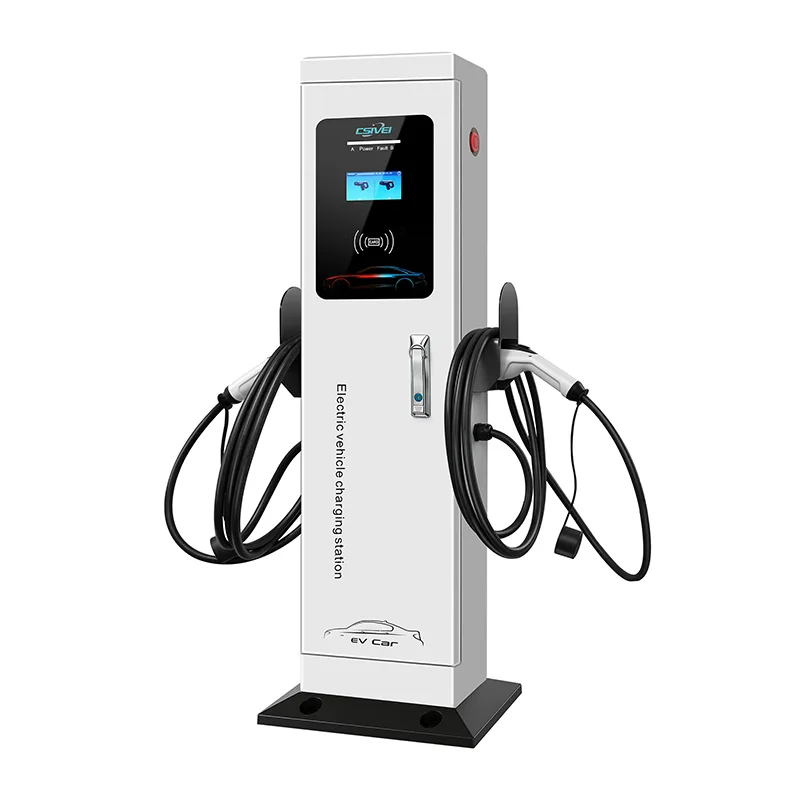 Dual-Gun Auto elektrikoen kargatzeko geltokia